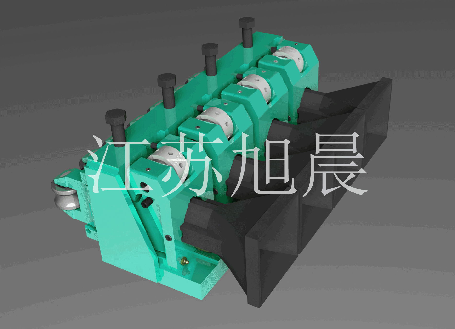 四切分滚动导卫