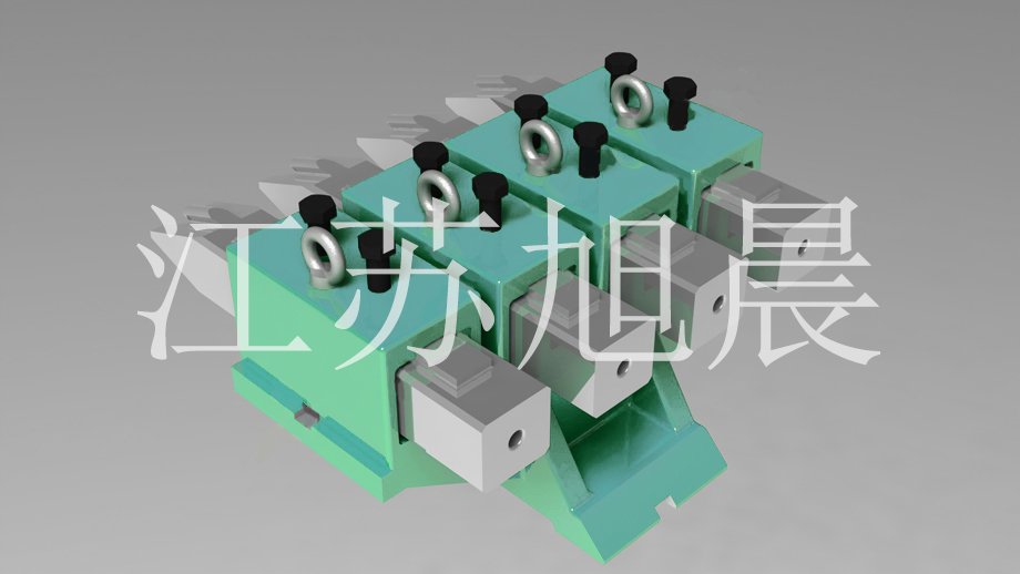 四切分成品出口滑动导卫