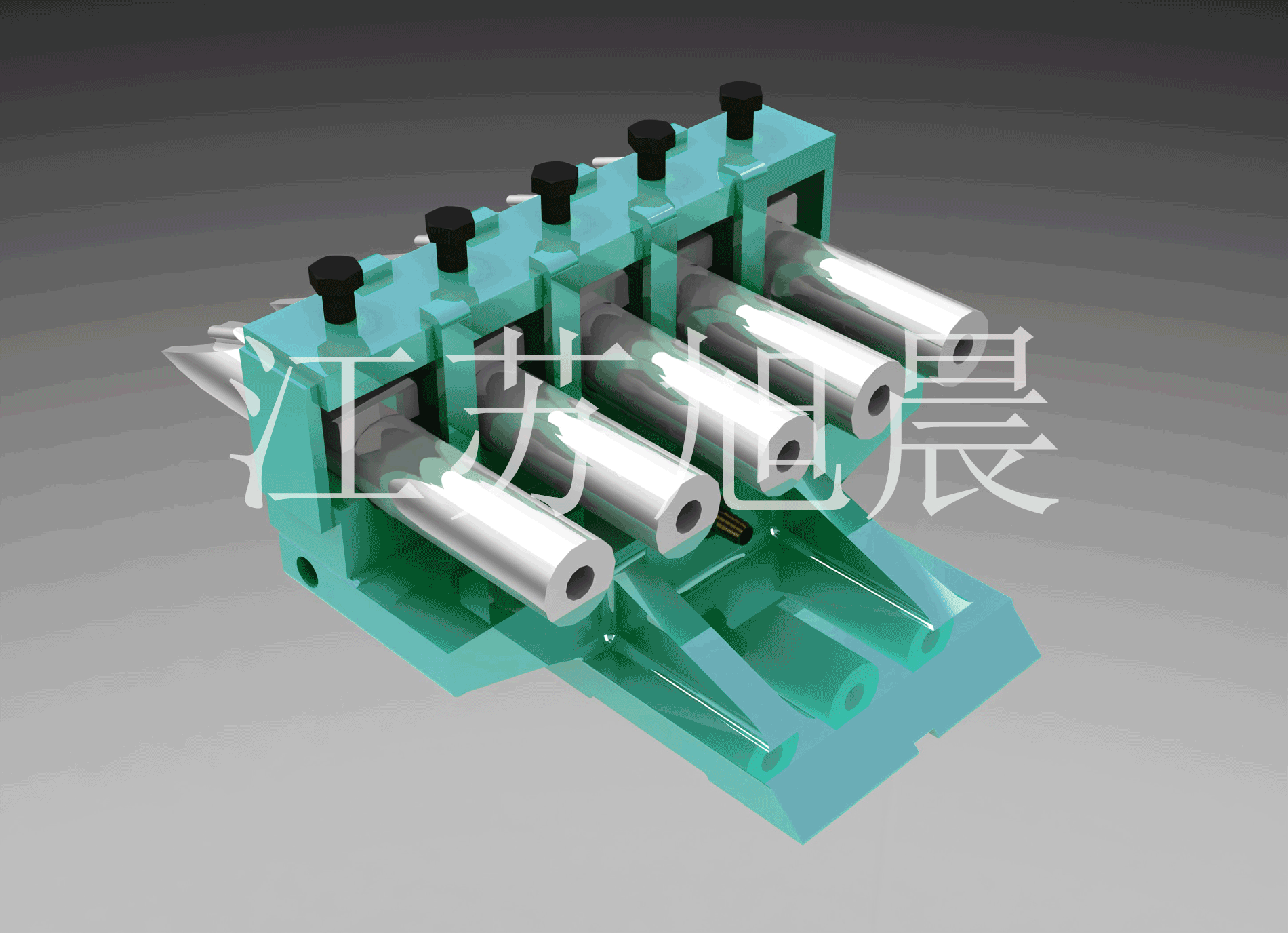 五切分成品出口滑动导卫-1